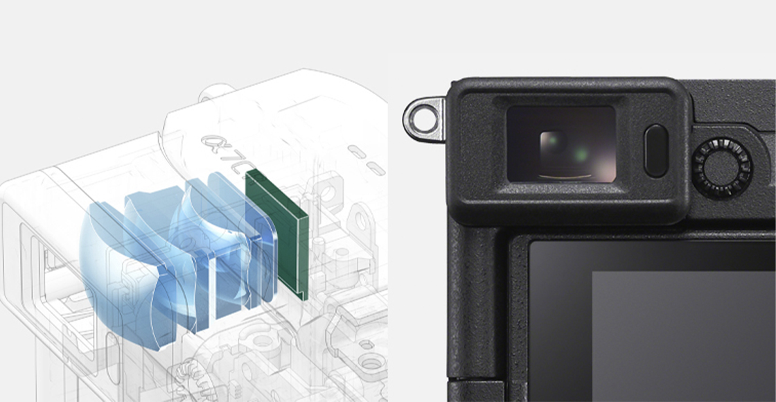 Slike prikazuju unutrašnjost i krupni plan tražila